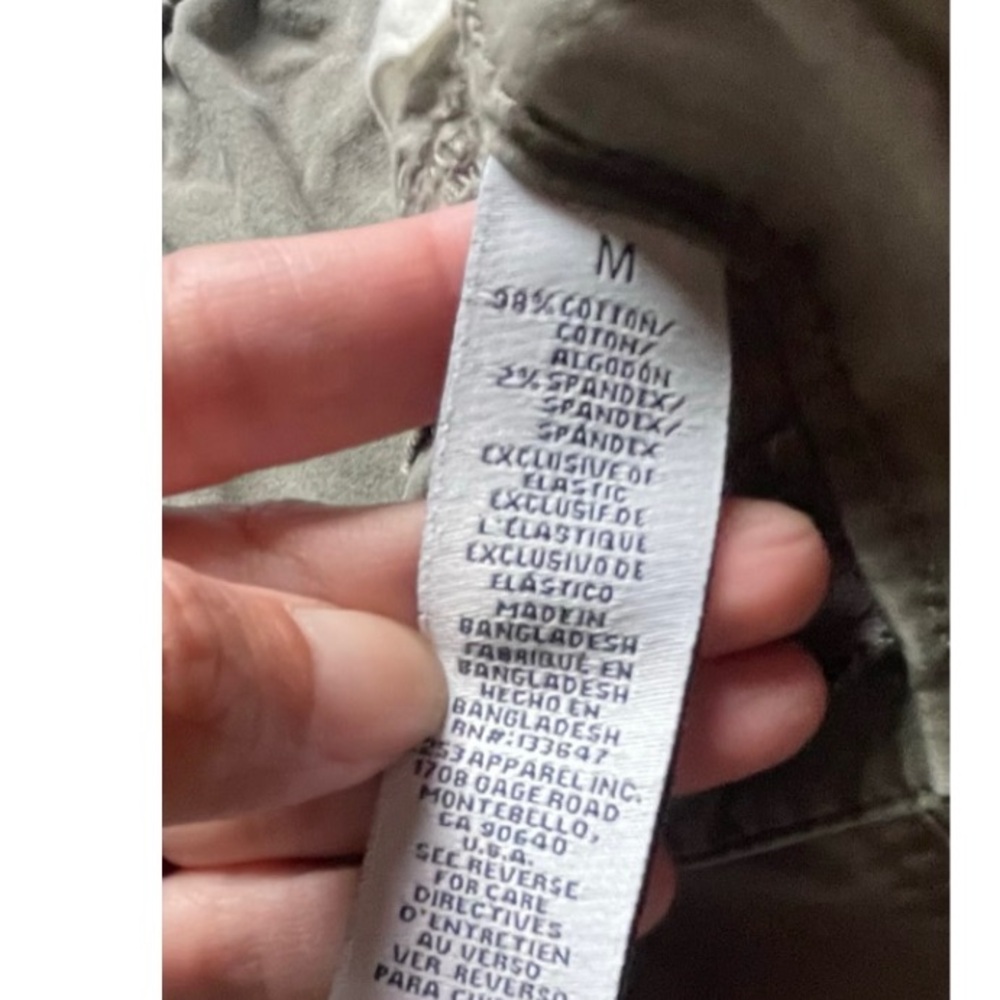 NWOT CELEBRITY PPNK OLIVE FIVE POCKET CARGO PANTS! - Picture 3 of 7